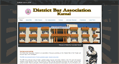 Desktop Screenshot of karnallawyersdba.com